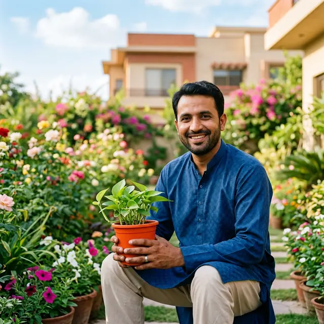 Gardener staff in Karachi